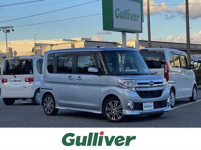 ダイハツ タント カスタム RS SA 青森県 2014(平26)年 10.4万km ブライトシルバーメタリック