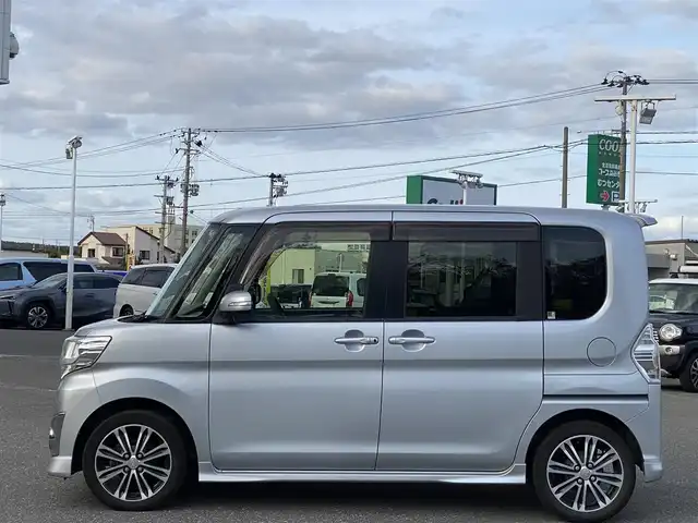 ダイハツ タント カスタム RS SA 青森県 2014(平26)年 10.4万km ブライトシルバーメタリック
