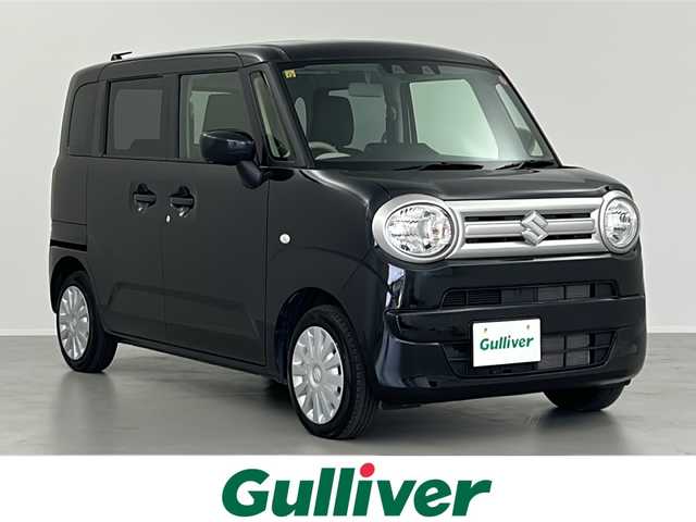 スズキ ワゴンＲ スマイル G 福島県 2023(令5)年 2.7万km ブルーイッシュブラックパール3 /禁煙車//スズキセーフティサポート/・デュアルカメラブレーキサポート/・車線逸脱警報機能/・パーキングソナー/・横滑り防止装置//リモコンキー×2//純正フロアマット//オートライト//オートエアコン//電動格納ミラー//純正ホイールキャップ