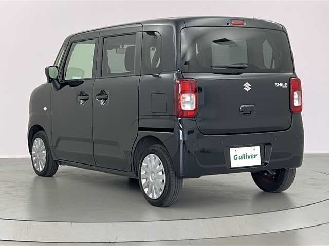 スズキ ワゴンＲ スマイル G 福島県 2023(令5)年 2.7万km ブルーイッシュブラックパール3 /禁煙車//スズキセーフティサポート/・デュアルカメラブレーキサポート/・車線逸脱警報機能/・パーキングソナー/・横滑り防止装置//リモコンキー×2//純正フロアマット//オートライト//オートエアコン//電動格納ミラー//純正ホイールキャップ