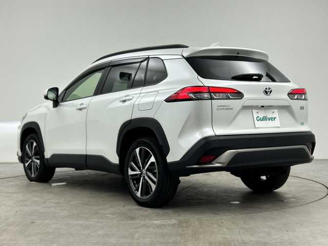 トヨタ カローラ クロス ハイブリッド Z 三重県 2023(令5)年 3.1万km プラチナホワイトパールマイカ /禁煙車//純正ナビ/（BT.USB.AｐｐleCarPlay.AndroidAuto）//フルセグTV//全方位カメラ//トヨタセーフティセンス/・PCS/・BSM/・LTA/・レーダークルーズコントロール//クリアランスソナー//パワーバックドア//シートヒーター//オートハイビーム//ステアリングスイッチ//ビルトインETC２．０