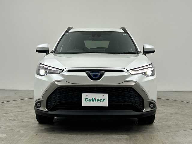 トヨタ カローラ クロス ハイブリッド Z 三重県 2023(令5)年 3.1万km プラチナホワイトパールマイカ /禁煙車//純正ナビ/（BT.USB.AｐｐleCarPlay.AndroidAuto）//フルセグTV//全方位カメラ//トヨタセーフティセンス/・PCS/・BSM/・LTA/・レーダークルーズコントロール//クリアランスソナー//パワーバックドア//シートヒーター//オートハイビーム//ステアリングスイッチ//ビルトインETC２．０