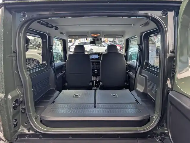 スズキ ジムニー シエラ JC 福井県 2019(平31)年 6万km ジャングルグリーン ワンオーナー/PanasonicナビTV/(Bluetooth/フルセグTV/CD/DVD)/バックモニター/クルーズコントロール/衝突軽減装置/レーンキープアシスト/ダウンヒルアシストコントロール/オートマチックハイビーム/4WD/センターデフロック/背面タイヤ/ルーフキャリア/純正AW/純正フロアマット/ETC/ドライブレコーダー/純正LEDヘッドライト/スマートキー