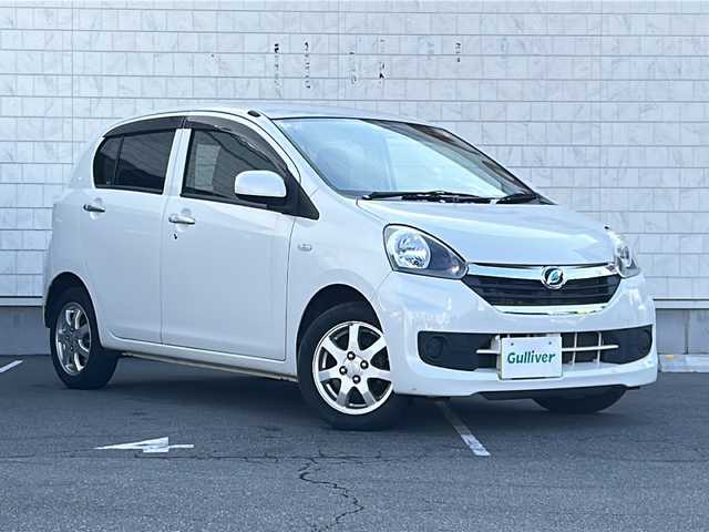ダイハツ ミラ イース Xf 長野県 2016(平28)年 10.5万km パールホワイトⅢ ・純正フロアマット/・純正14インチアルミホイール/・取扱説明書/・保証書/・スペアキー