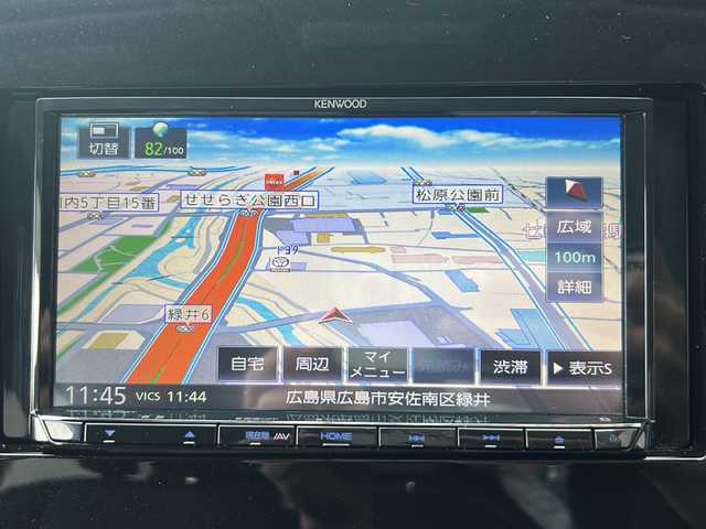 日産 セレナ ハイウェイスターVセレクションⅡ 広島県 2019(令1)年 4.7万km ダイヤモンドブラック 禁煙車/セーフティパックA/エマージェンシーブレーキ/車線逸脱警報/ハイビームアシスト/標識認識機能/速度標識認識/クルーズコントロール/コーナーセンサー/パーキングアシスト/社外7型ナビ【MDV-D706BT】/・フルセグ/CD/DVD/Bluetooth/ハンズフリー両側パワースライドドア/アラウンドビューモニター/革巻きステアリング/リアオートエアコン/ドライブレコーダー（DRVN530）/ETC/ステアリングスイッチ/オートライト/スマートキー/プッシュスタート/ドアバイザー