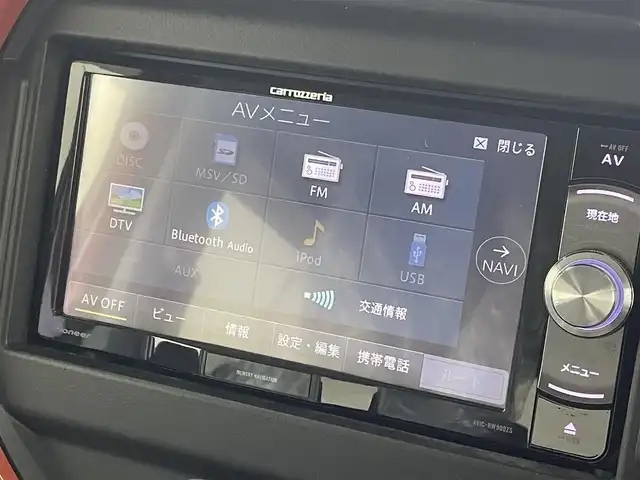 スズキ ハスラー HYBRID G 群馬県 2021(令3)年 2.1万km バーミリオンオレンジ/ガンメタリック2トーン 衝突被害軽減ブレーキ　社外７インチナビ　シートヒーター　コーナーセンサー　ステアリングリモコン　ＥＴＣ　スマートキー　プッシュスタート　横滑り防止装置　アイドリングストップ　盗難防止装置　禁煙車