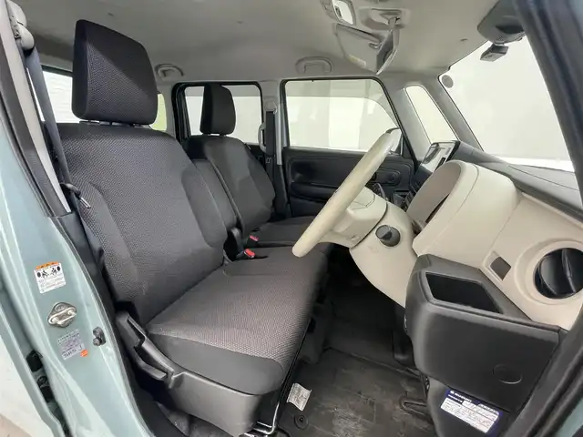 スズキ ワゴンＲ スマイル G 滋賀県 2022(令4)年 1.3万km オフブルーM 純正9インチナビ/・Bluetooth/USB/CD/DVD/フルセグTV/全方位カメラ/アイドリングストップ/前後コーナーセンサー/ABS/レーンアシストキープ/オートライト/オートハイビーム/ETC2.0/前後ドライブレコーダー/プッシュスタート/スマートキー