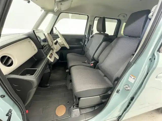 スズキ ワゴンＲ スマイル G 滋賀県 2022(令4)年 1.3万km オフブルーM 純正9インチナビ/・Bluetooth/USB/CD/DVD/フルセグTV/全方位カメラ/アイドリングストップ/前後コーナーセンサー/ABS/レーンアシストキープ/オートライト/オートハイビーム/ETC2.0/前後ドライブレコーダー/プッシュスタート/スマートキー