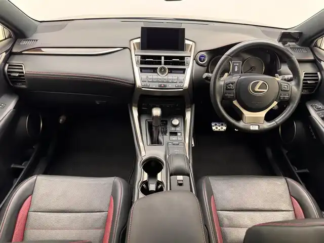 レクサス ＮＸ 300h Fスポーツ 兵庫県 2017(平29)年 8.8万km スターライトブラックガラスフレーク サンルーフ/革シート/パワーシート＆メモリーナビ/シートヒーター＆エアシーター/純正ナビ＆フルセグTV/（CD＆DVD＆SD＆BT）/アラウンドビューモニター/コーナーセンサー/ETC/ドラレコ前方/社外レーダー探知機/パワーバックドア/ステアリングリモコン/パドルシフト/スマーキー/プッシュスタート/スペアキー＆カードキー