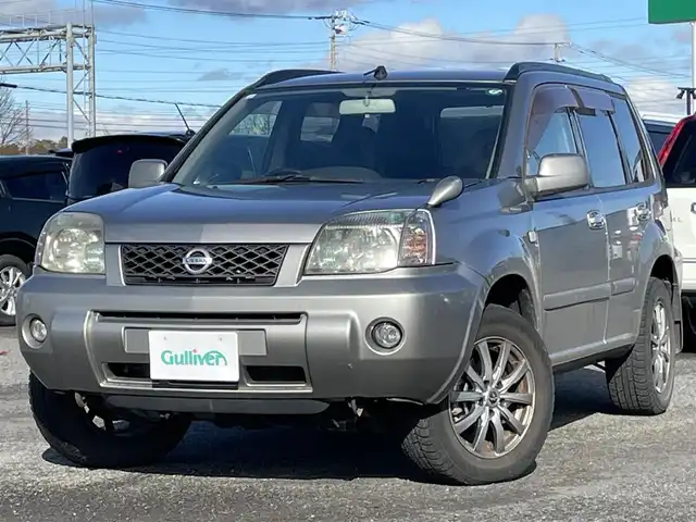 日産 エクストレイル Xt 道央・札幌 2004(平16)年 18.5万km チタニウムシルバー ４WD/寒冷地仕様/社外メモリーナビ/AM/FM/TV/ワイパーデアイサー/前席シートヒーター/レザーシート/革巻きステアリング/リモコンキー/HIDヘッドライト/フォグランプ/ヘッドライトレベライザー/電動格納ミラー/フロアマット/ドアバイザー/社外エンジンスターター