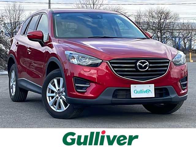 マツダ ＣＸ－５ XD 道央・札幌 2016(平28)年 12.6万km ソウルレッドプレミアムメタリック ４WD/スマートシティブレーキサポート/純正メーカーナビ/CD/DVD/BT/フルセグ/衝突被害軽減ブレーキ/横滑り防止装置/クルーズコントロール/バック/サイドカメラ/ビルトインETC/自動防眩ミラー/革巻きステアリング/ステアリングリモコン/MTモード付AT/USBポート/電動パーキング/プッシュスタート/スマートキー/LEDヘッドライト/オートライト/電動格納ミラー/ウィンカーミラー/純正フロアマット