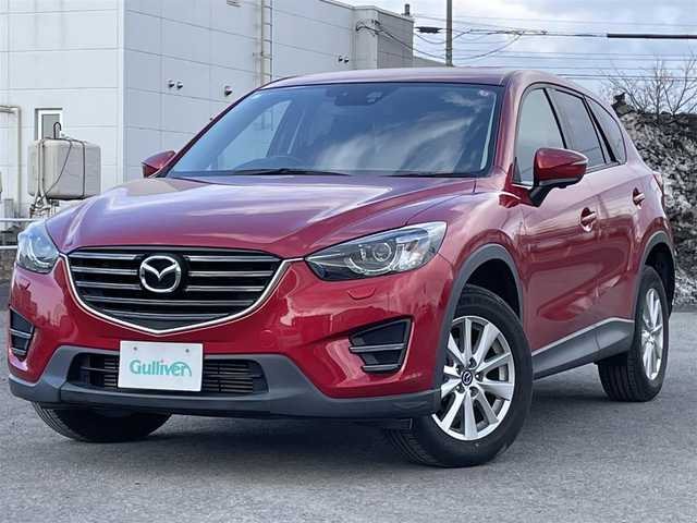 マツダ ＣＸ－５ XD 道央・札幌 2016(平28)年 12.6万km ソウルレッドプレミアムメタリック ４WD/スマートシティブレーキサポート/純正メーカーナビ/CD/DVD/BT/フルセグ/衝突被害軽減ブレーキ/横滑り防止装置/クルーズコントロール/バック/サイドカメラ/ビルトインETC/自動防眩ミラー/革巻きステアリング/ステアリングリモコン/MTモード付AT/USBポート/電動パーキング/プッシュスタート/スマートキー/LEDヘッドライト/オートライト/電動格納ミラー/ウィンカーミラー/純正フロアマット