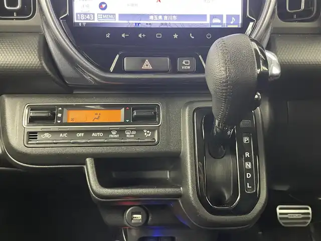 スズキ ハスラー Jスタイル 埼玉県 2021(令3)年 2.1万km デニムブルー ガンメタリック 2トーン 純正９インチナビ　全方位モニター　ビルトインＥＴＣ　セーフティサポート　ミラー型ドラレコ　シートヒーター　純正アルミホイール　スマートキー　プッシュスタート　オートライト　ＬＥＤヘッドライト　地デジ