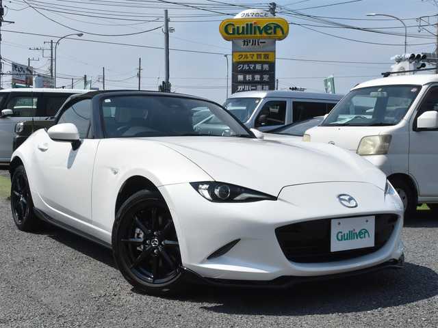 マツダ ロードスター RS 神奈川県 2024(令6)年 0.2万km スノーフレイクホワイトパールマイカ 6M/T/DSCトラックモード/アシンメトリックLSD/8.8インチディスプレイオーディオ/マツダコネクト/AppleCarPlay/AndroidAuto/BOSEスピーカー9スピーカー/地デジTV/USBタイプC端子2個/BILSTEIN製ダンパー/RECARO製ブラックナッパ革アルカンターラコンビシート/フロントサスタワーバー/インダクションサウンドエンハンサー/アドバンストキーレスエントリーシステム/iアクティブセンス/スマートブレーキサポート/ブラインドスポットモニター/車線逸脱警報システム/レーダークルーズコントロール/ドラレコ/取扱説明書/保証書