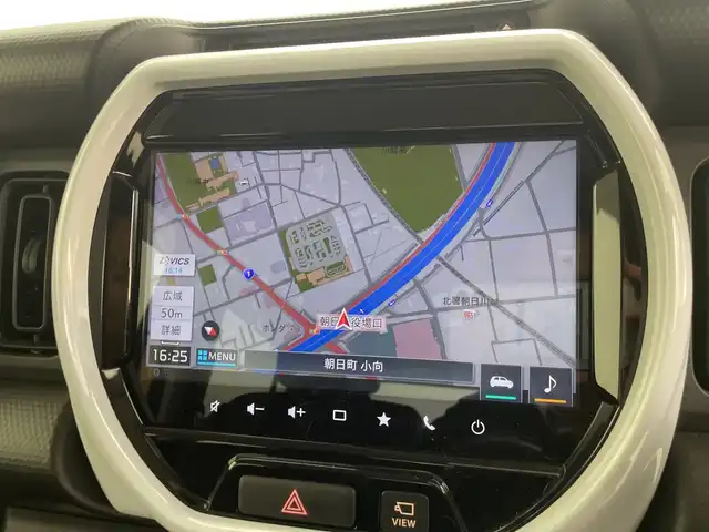 スズキ ハスラー HYBRID G ターボ 三重県 2020(令2)年 1.4万km アクティブイエロー/ホワイト2トーンルーフ /禁煙車//ターボ車//純正メモリナビ//フルセグTV//全方位カメラ//追従クルーズコントロール//前席シートヒーター//衝突被害軽減システム//レーンキープアシスト//ETC//LEDオートライト//オートマチックハイビーム//プッシュスタート//スマートキー//スペアキー//コーナーセンサー//横滑り防止装置