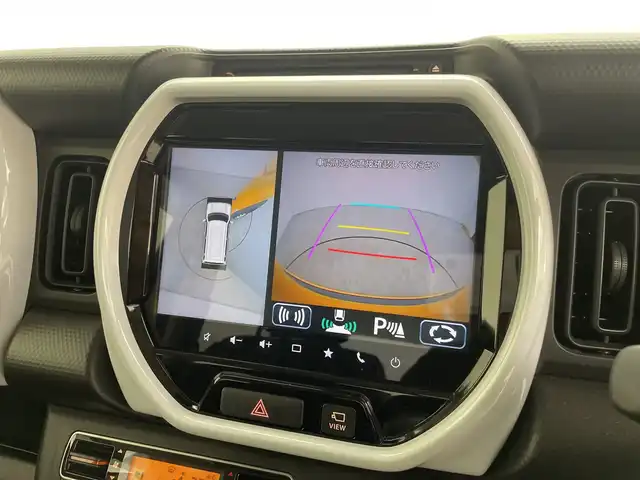 スズキ ハスラー HYBRID G ターボ 三重県 2020(令2)年 1.4万km アクティブイエロー/ホワイト2トーンルーフ /禁煙車//ターボ車//純正メモリナビ//フルセグTV//全方位カメラ//追従クルーズコントロール//前席シートヒーター//衝突被害軽減システム//レーンキープアシスト//ETC//LEDオートライト//オートマチックハイビーム//プッシュスタート//スマートキー//スペアキー//コーナーセンサー//横滑り防止装置