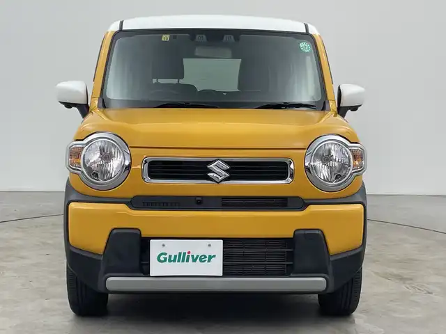 スズキ ハスラー HYBRID G ターボ 三重県 2020(令2)年 1.4万km アクティブイエロー/ホワイト2トーンルーフ /禁煙車//ターボ車//純正メモリナビ//フルセグTV//全方位カメラ//追従クルーズコントロール//前席シートヒーター//衝突被害軽減システム//レーンキープアシスト//ETC//LEDオートライト//オートマチックハイビーム//プッシュスタート//スマートキー//スペアキー//コーナーセンサー//横滑り防止装置