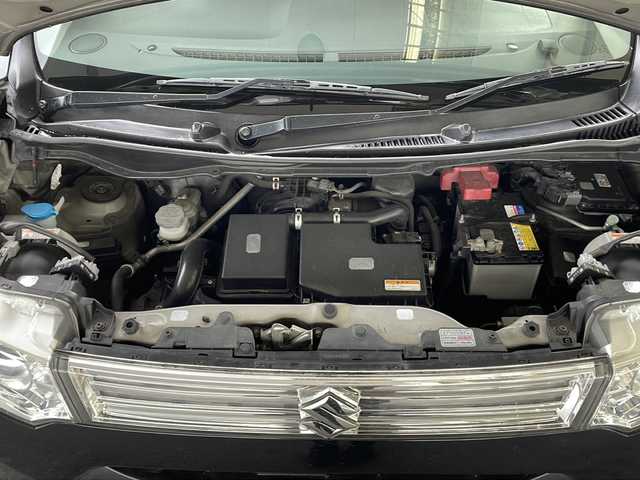 スズキ ワゴンＲ スティングレー X 福島県 2013(平25)年 13.5万km ブルーイッシュブラックパール3 社外ナビ　バックカメラ　ＥＴＣ　地デジＴＶ　スマートキー　ＨＩＤヘッドライト　ＬＥＤフォグランプ　社外フロアマット　アイドリングストップ　リヤガラスフィルム　プッシュスタート　