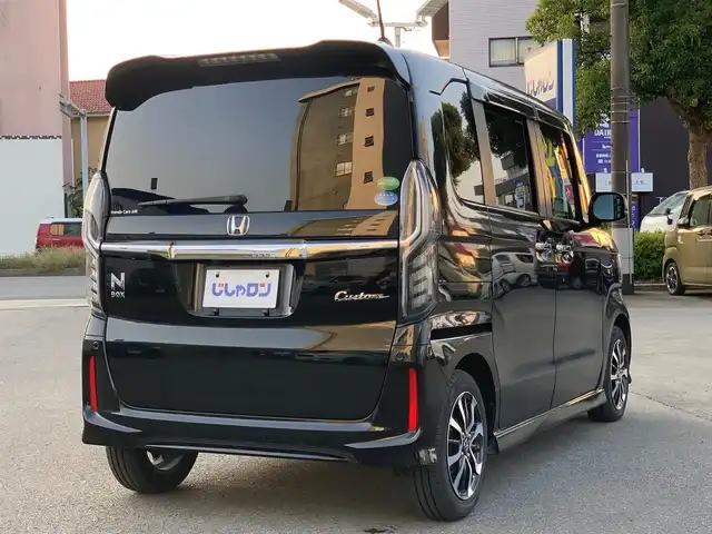 ホンダ Ｎ ＢＯＸ カスタム G L ホンダセンシング 福井県 2019(平31)年 10.6万km クリスタルブラックパール (株)IDOMが運営する【じしゃロン福井店】の自社ローン対象車両になります。こちらは現金またはオートローンご利用時の価格です。自社ローンご希望の方は別途その旨お申付け下さい/ホンダセンシング/純正ナビ（CD・DVD・BT接続可）/フルセグテレビ/バックカメラ/ETC/片側パワースライドドア/LEDヘッドライト/純正ドライブレコーダー
