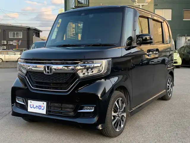 ホンダ Ｎ ＢＯＸ カスタム G L ホンダセンシング 福井県 2019(平31)年 10.6万km クリスタルブラックパール (株)IDOMが運営する【じしゃロン福井店】の自社ローン対象車両になります。こちらは現金またはオートローンご利用時の価格です。自社ローンご希望の方は別途その旨お申付け下さい/ホンダセンシング/純正ナビ（CD・DVD・BT接続可）/フルセグテレビ/バックカメラ/ETC/片側パワースライドドア/LEDヘッドライト/純正ドライブレコーダー