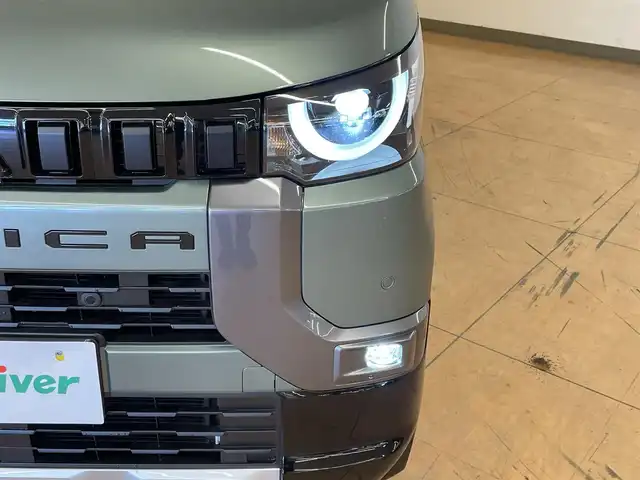 三菱 デリカミニ T 群馬県 2024(令6)年 1.3万km 緑Ⅱ 安全装備/・衝突軽減ブレーキ/・レーンキープアシスト/・ダウンヒルアシスト/・クリアランスソナー/・オートハイビーム/・オートライト/・横滑り防止/社外７インチナビ/・AM/FM/ワンセグTV/・Bluetooth/CD/AUX/バックカメラ/前席シートヒーター/パドルシフト/片側電動スライドドア/ETC/LEDヘッドライト/LEDフォグランプ/純正ドアバイザー/スマートキー/プッシュスタート