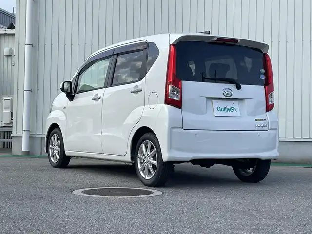 ダイハツ ムーヴ X SAⅢ 富山県 2019(平31)年 5.7万km ホワイト 社外ナビ／/フルセグＴＶ／/ＤＶＤ再生／/バックカメラ／/衝突軽減ブレーキ／/オートマチックハイビーム／/アイドリングストップ／/シートヒーター／/プッシュスタートエンジン／/スマートキー／/オートライト／/純正ＡＷ