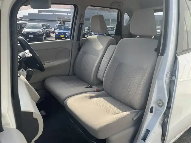 ダイハツ ムーヴ X SAⅢ 富山県 2019(平31)年 5.7万km ホワイト 社外ナビ／/フルセグＴＶ／/ＤＶＤ再生／/バックカメラ／/衝突軽減ブレーキ／/オートマチックハイビーム／/アイドリングストップ／/シートヒーター／/プッシュスタートエンジン／/スマートキー／/オートライト／/純正ＡＷ