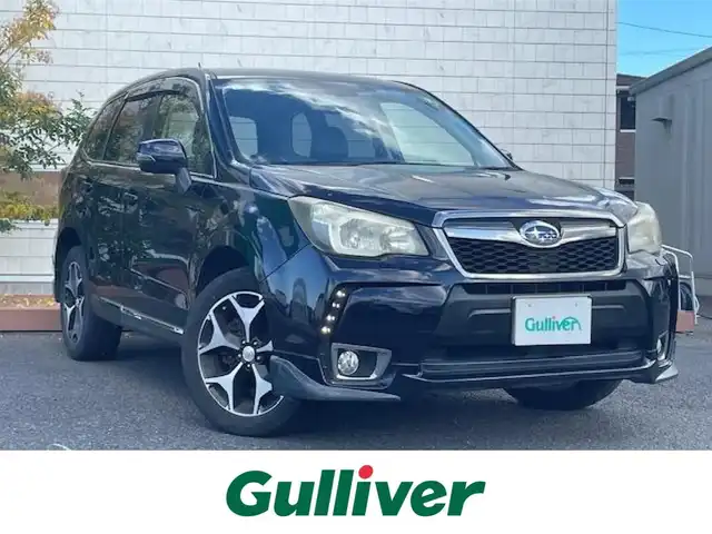 スバル フォレスター 2．0XT アイサイト 茨城県 2013(平25)年 12.5万km ディープシーブルーパール 純正ナビ　/-BT/AM/FM/CD/TV/バックカメラ　/４ＷＤ　/クルーズコントロール　/D席N席パワーシート　/パドルシフト　/スマートキー　/ハーフレザーシート　/D席N席シートヒーター　/純正アルミホイール　/純正オーディオ　/純正フロアマット　/ＥＴＣ/電動格納ミラー/プッシュスタート/X-MODE/アイサイト