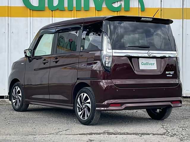 スズキ ソリオ バンディット HV MV 佐賀県 2022(令4)年 1.3万km メロウディープレッドパール 外部検査実施済み/ワンオーナー/両側パワースライドドア/前席シートヒーター/純正メモリナビ/(DVD/フルセグTV/Bluetooth/USB)/全方位カメラ/セーフティーサポート/・デュアルカメラブレーキサポート/・誤発進抑制機能/・後退時ブレーキサポート/・後方誤発進抑制機能/・リアパーキングセンサー/・車線逸脱抑制機能/・車線逸脱警報機能/・ふらつき警報機能/・先行車発進お知らせ機能/・アダプティブクルーズコントロール/・ハイビームアシスト/・標識認識機能/ヘッドアップディスプレイ/純正15インチアルミホイール/スマートキー×２/LEDヘッドライト/ビルトインETC/新車時保証書/取扱説明書