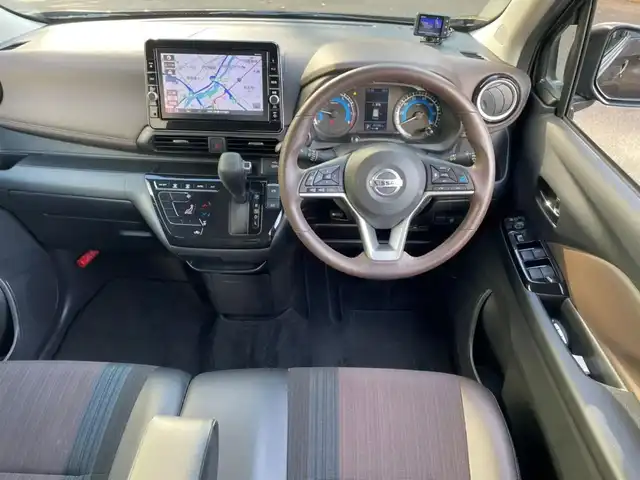 日産 デイズ HWS G ターボ プロパイロットED 山口県 2020(令2)年 2.7万km フローズンバニラパール/アッシュブラウンM プロパイロット/エマージェンシーブレーキ/純正メモリナビ・フルセグTV/　CD/DVD/SD/Bluetooth/アラウンドビューモニター/踏み間違い衝突防止アシスト/車線逸脱防止支援システム/車線逸脱警報/純正１５インチアルミホイール/プッシュスタート/スマートキー×２/ETC/新車時保証書/取扱説明書