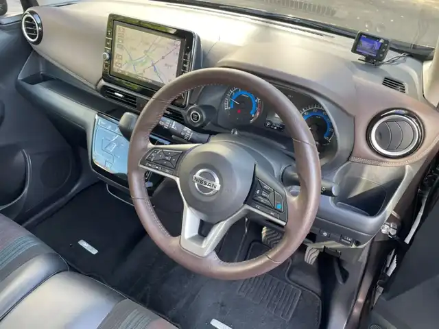 日産 デイズ HWS G ターボ プロパイロットED 山口県 2020(令2)年 2.7万km フローズンバニラパール/アッシュブラウンM プロパイロット/エマージェンシーブレーキ/純正メモリナビ・フルセグTV/　CD/DVD/SD/Bluetooth/アラウンドビューモニター/踏み間違い衝突防止アシスト/車線逸脱防止支援システム/車線逸脱警報/純正１５インチアルミホイール/プッシュスタート/スマートキー×２/ETC/新車時保証書/取扱説明書