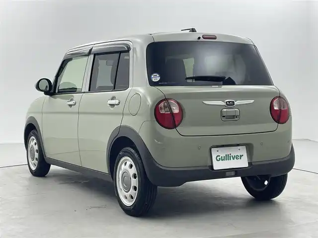 スズキ ラパン ＬＣ X 福井県 2023(令5)年 1.1万km トラッドカーキメタリック/ソフトベージュ 2トーン ワンオーナー/ディスプレイオーディオ/【AM/FM/Bluetooth/USB】/バックカメラ/ETC/スズキセーフティサポート/・衝突軽減ブレーキ/・車線逸脱警報機能/オートライト/LEDヘッドライド/プッシュスタート/スマートキー/スペアキー/純正フロアマット/純正ドアバイザー