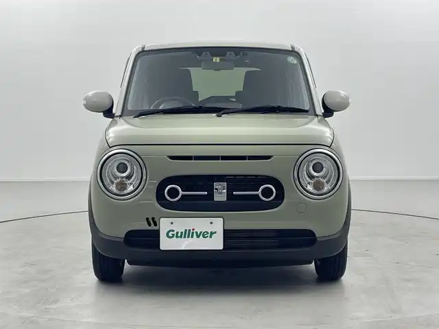 スズキ ラパン ＬＣ X 福井県 2023(令5)年 1.1万km トラッドカーキメタリック/ソフトベージュ 2トーン ワンオーナー/ディスプレイオーディオ/【AM/FM/Bluetooth/USB】/バックカメラ/ETC/スズキセーフティサポート/・衝突軽減ブレーキ/・車線逸脱警報機能/オートライト/LEDヘッドライド/プッシュスタート/スマートキー/スペアキー/純正フロアマット/純正ドアバイザー