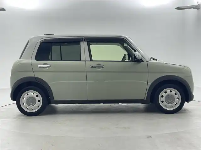 スズキ ラパン ＬＣ X 福井県 2023(令5)年 1.1万km トラッドカーキメタリック/ソフトベージュ 2トーン ワンオーナー/ディスプレイオーディオ/【AM/FM/Bluetooth/USB】/バックカメラ/ETC/スズキセーフティサポート/・衝突軽減ブレーキ/・車線逸脱警報機能/オートライト/LEDヘッドライド/プッシュスタート/スマートキー/スペアキー/純正フロアマット/純正ドアバイザー