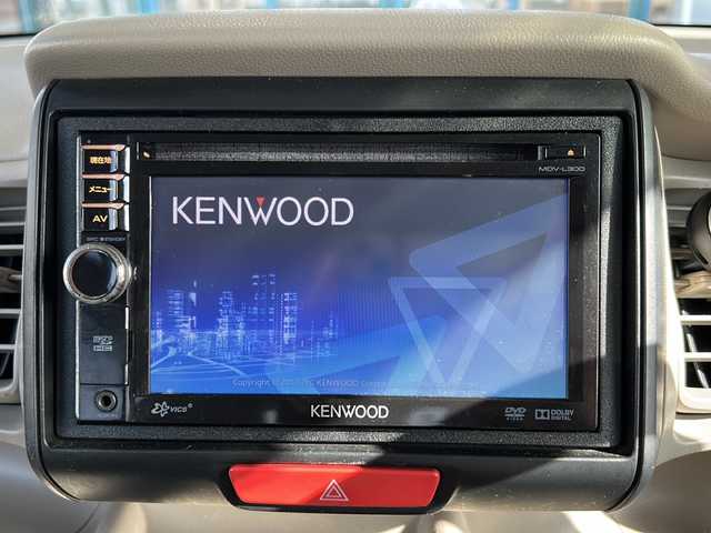 ホンダ Ｎ ＢＯＸ G 愛知県 2013(平25)年 9.8万km クールミストメタリック 登録時走行距離97770キロ/社外７インチナビ/(ワンセグTV/USB/AUX/AMFMラジオ)/社外ETC/ドアバイザー/プッシュスタート/スマートキー/スペアキー/両側スライドドア/横滑り防止装置/盗難防止装置/取扱説明書/保証書