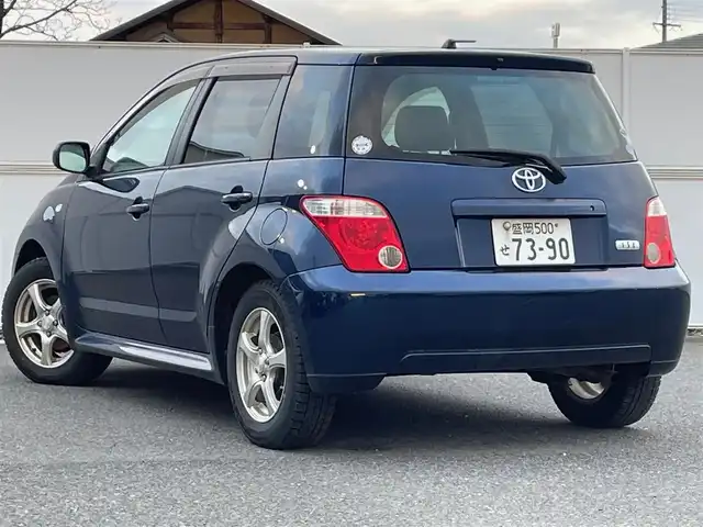 トヨタ イスト 1．3F 岩手県 2006(平18)年 18.4万km ダークブルーマイカM 社外オーディオ/社外15インチアルミホイール