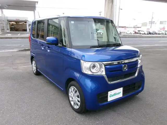 ホンダ Ｎ ＢＯＸ G L ホンダセンシング 群馬県 2020(令2)年 1.6万km ブリリアントスポーティブルーメタリック2トーン ワンオーナー/ホンダセンシング/ディスプレイオーディオ/　・ワンセグTV・CD(WX-211C)/バックモニター/純正ビルトインETC/純正ドラレコ(DRH-197SM)/社外リアドラレコ/左側パワースライドドア/スマートキー×2/前席シートヒーター/車検時記録簿有(R5.7年)/保証書＆取説