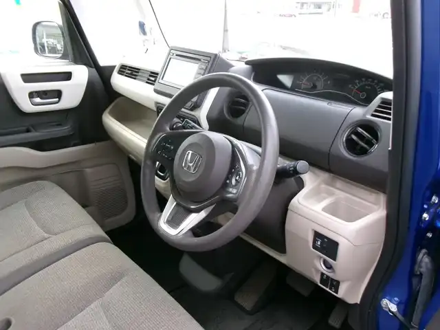 ホンダ Ｎ ＢＯＸ G L ホンダセンシング 群馬県 2020(令2)年 1.6万km ブリリアントスポーティブルーメタリック2トーン ワンオーナー/ホンダセンシング/ディスプレイオーディオ/　・ワンセグTV・CD(WX-211C)/バックモニター/純正ビルトインETC/純正ドラレコ(DRH-197SM)/社外リアドラレコ/左側パワースライドドア/スマートキー×2/前席シートヒーター/車検時記録簿有(R5.7年)/保証書＆取説