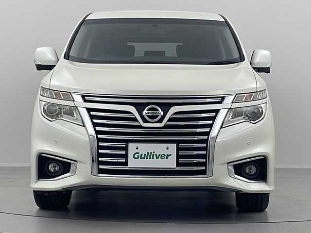 日産 エルグランド 250ハイウェイスター 福島県 2014(平26)年 2万km ブリリアントホワイトパール /禁煙車//アラウンドビューモニター//純正フリップダウンモニター//メーカーナビ/CD・DVD・フルセグTV・BT・MSV//両側パワースライドドア//ＥＴＣ//ドライブレコーダー//１００Ｖ充電//クリアランスソナー//クルーズコントロール//ＬＥＤライト//ステアリングリモコン//電動格納ミラー//スマートキー//スペアキー有り