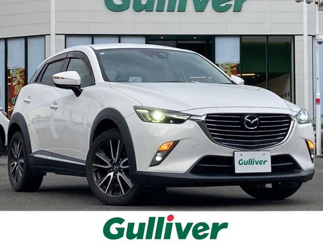 マツダ ＣＸ－３ XD ツーリング Lパッケージ 佐賀県 2016(平28)年 7.4万km クリスタルホワイトパールマイカ ワンオーナー/純正ナビ/バックカメラ/スマートブレーキサポート/レーンキープアシスト/オートハイビーム/レーダークルーズコントロール/ブラインドスポットモニター/ヘッドアップディスプレイ/ハーフレザーシート/シートヒーター/ETC/ステアリングリモコン/プッシュスタート/アドバンストキー/LEDヘッドライト/フォグライト/純正アルミホイール