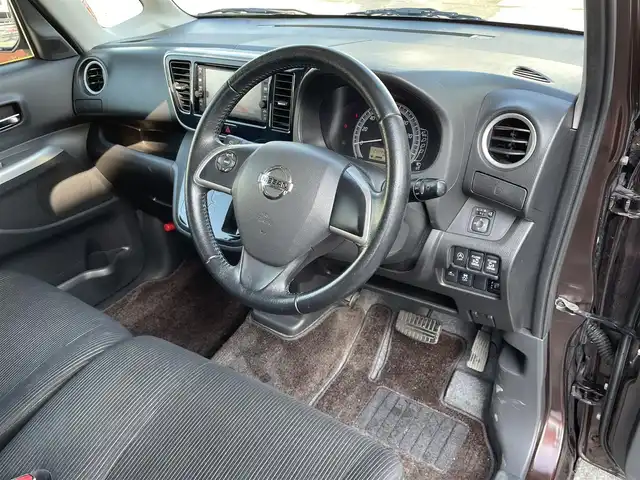 日産 デイズ ルークス X Vセレクション 山口県 2016(平28)年 12.5万km モカブラウンP （株）IDOMが運営する【じしゃロン宇部店】の/自社ローン専用車両になります。/こちらは現金またはオートローンご利用時の価格です。/自社ローンご希望の方は別途その旨お申し付けください/備考欄に特記事項アリ/純正ナビ/【SD/BT/CD/iPod/ラジオ】/両側パワースライド/フルセグTV/衝突軽減ブレーキ/ステアリングリモコン