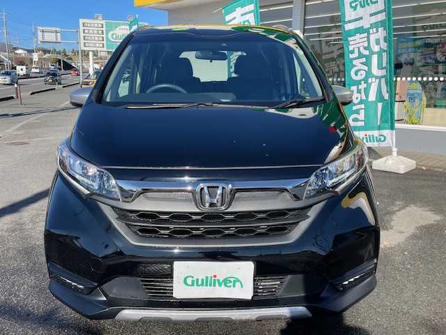 ホンダ フリード クロスター ホンダセンシング 神奈川県 2022(令4)年 4万km クリスタルブラックパール ワンオーナー/純正メモリナビ/フルセグテレビ/バックカメラ/ウィンカーミラー/クルーズコントロール/スマートキー/プッシュスタート/両側パワースライドドア/ETC/純正フロアマット