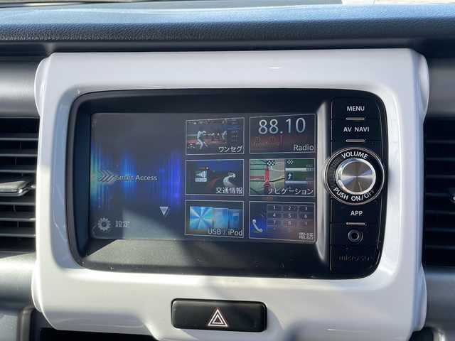 スズキ ハスラー X 新潟県 2014(平26)年 6.8万km フェニックスレッドパール/ブルーイッシュブラックパール ＊バックカメラ/＊純正ナビ/＊Bluetoothオーディオ/＊純正アルミホイール/＊キセノンライト/＊オートライト/＊盗難防止装置/＊横滑り防止装置/＊パワーウインドウ/＊パワーステアリング/＊運転席シートヒーター/＊ドアバイザー/＊純正フロアマット