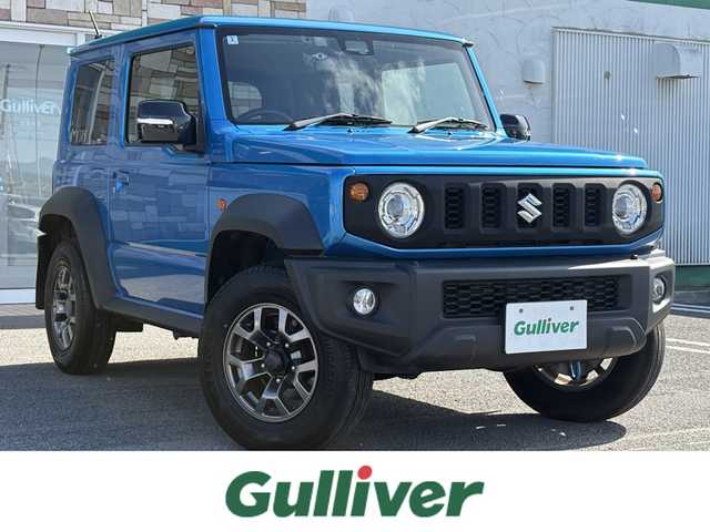 スズキ ジムニー シエラ JC 徳島県 2020(令2)年 3.5万km ブリスクブルーM ワンオーナー車　/スズキセーフティサポート　/社外オーディオ　/純正１５インチアルミホイール/ＬＥＤヘッドライト　/ドライブレコーダー　/ＥＴＣ　/プッシュスタート　/スマートキー　/レーダークルーズコントロール　/カーテンエアバック　/フロアマット