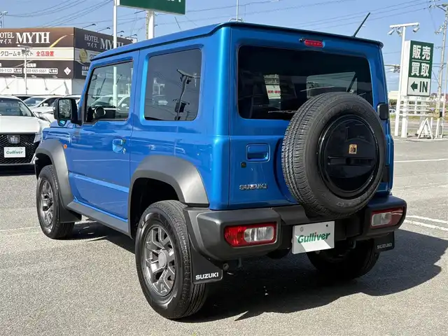 スズキ ジムニー シエラ JC 徳島県 2020(令2)年 3.5万km ブリスクブルーM ワンオーナー車　/スズキセーフティサポート　/社外オーディオ　/純正１５インチアルミホイール/ＬＥＤヘッドライト　/ドライブレコーダー　/ＥＴＣ　/プッシュスタート　/スマートキー　/レーダークルーズコントロール　/カーテンエアバック　/フロアマット