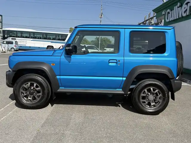 スズキ ジムニー シエラ JC 徳島県 2020(令2)年 3.5万km ブリスクブルーM ワンオーナー車　/スズキセーフティサポート　/社外オーディオ　/純正１５インチアルミホイール/ＬＥＤヘッドライト　/ドライブレコーダー　/ＥＴＣ　/プッシュスタート　/スマートキー　/レーダークルーズコントロール　/カーテンエアバック　/フロアマット