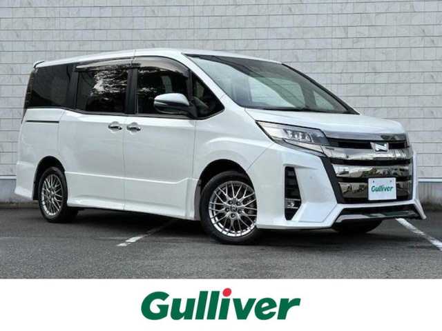 トヨタ ノア ハイブリッド Si ダブルバイビーⅡ 大阪府 2020(令2)年 4.4万km ホワイトパールクリスタルシャイン 後席モニター/純正10型ナビ/バックカメラ/フルセグ/トヨタセーフティセンス/両側パワースライドドア/シートヒーター/LEDヘッドライト/ビルトインETC/ワンオーナー/純正アルミホイール/スマートキー×2