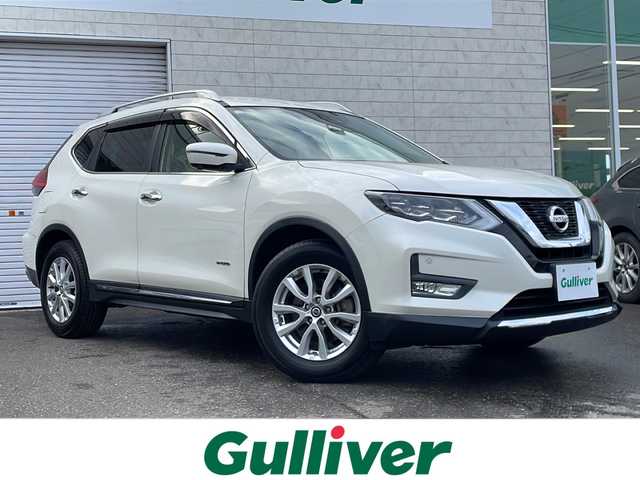 日産 エクストレイル ハイブリッド 20Xi 道東・釧路十勝 2018(平30)年 8.7万km ブリリアントホワイトパール 4WD/純正SDナビ/・フルセグ/CD/DVD/BT/MSV/ラジオ/アラウンドビューカメラ/デジタルインナーミラー/プロパイロット/ドライブレコーダー/電子パーキング/オートホールド機能/パワーバックドア/ヒルディセントコントロール/ステアリングスイッチ/ETC/フロアマット/ドアバイザー