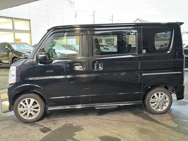 スズキ エブリィ ワゴン PZターボ スペシャル 京都府 2021(令3)年 8.6万km ブルーイッシュブラックパール3 ワンオーナー/7インチSDナビ/TV/AHB/純正14インチアルミホイール/純正フロアマット/前後ドラレコ/スマートキー2本/両側パワースライドドア/Bluetooth/ETC/ターボ/フォグランプ/パーキングソナー/パワーステアリング/衝突軽減システム