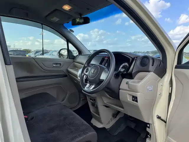 ホンダ Ｎ ＷＧＮ G Lパッケージ 鳥取県 2016(平28)年 3.3万km プレミアムアイボリーP ワンオーナー/社外ナビ/ワンセグ/CD/USB/バックカメラ/ビルトインETC/アイドリングストップ/ステアリングスイッチ/電動格納ミラー/プッシュエンジンスタート/フロアマット/ドアバイザー